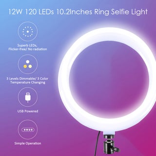120 LED Light Lamp Black 29.50*4.00*20.50cm - v1607706080/N42333831A_1