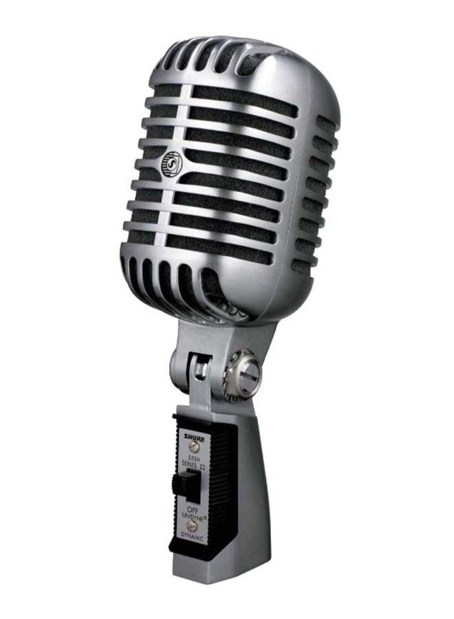 Shure - Iconic Unidine Vocal Microphone Series II Shure 55SH Silver/Black - Image 1
