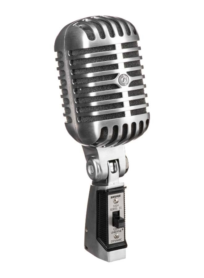 Shure - Iconic Unidine Vocal Microphone Series II Shure 55SH Silver/Black - Image 1