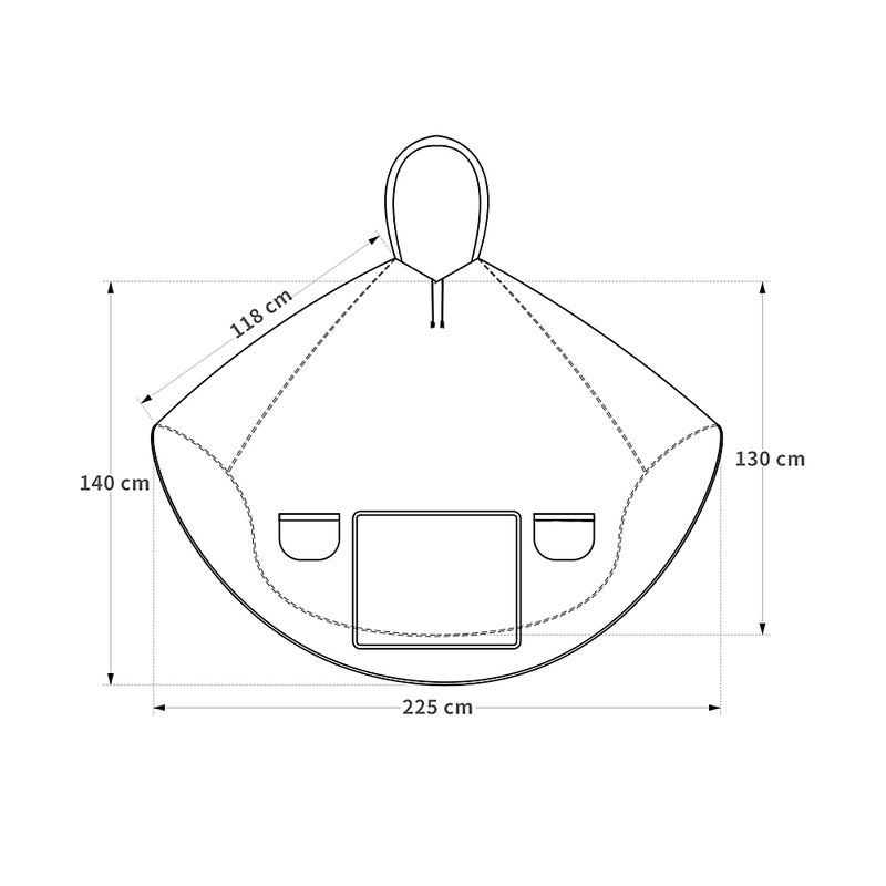 Generic Motorcycle Raincoat  - Image 2