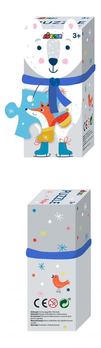Avenir 28-Piece Polar Jigsaw Puzzle With Giftbox Playset 350x230cm  - Image 1