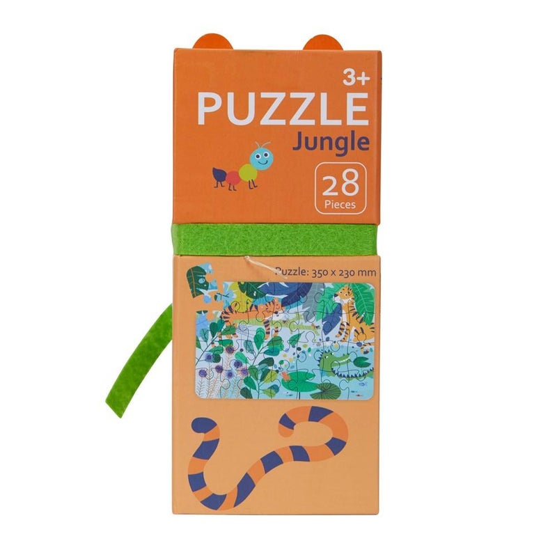 Avenir 28-Piece Jungle Jigsaw Puzzle With Giftbox Playset 350x230cm  - Image 2