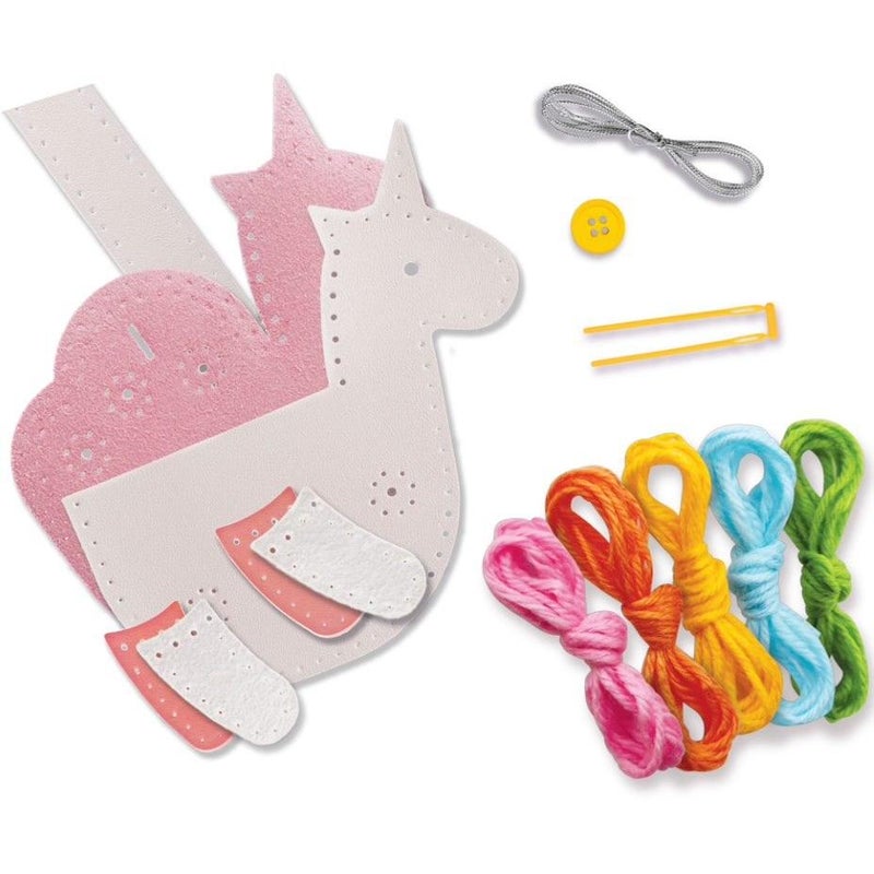 4m 10-Piece My Unicorn Faux Leather Poatch Playset 20cm - Image 2
