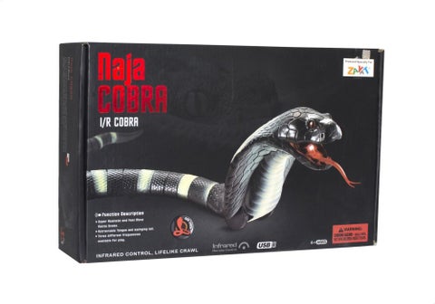2-Piece Naja Cobra Snake Animal Robot With Remote Control