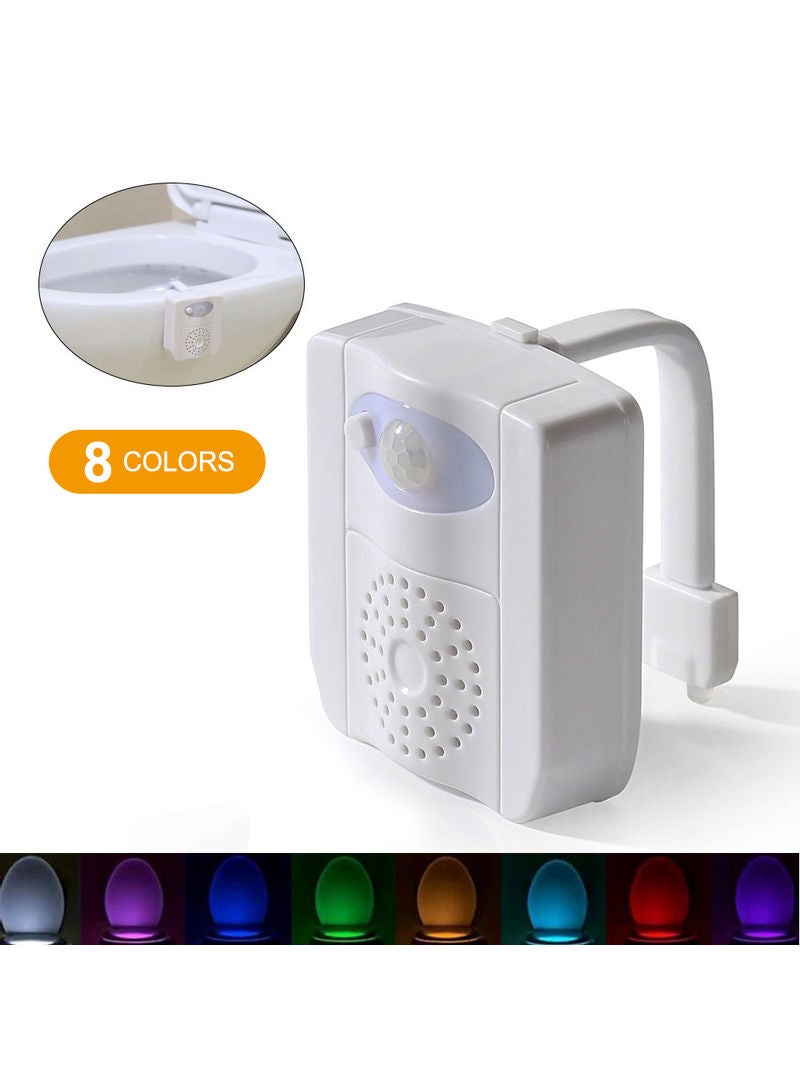 LU-L11-79 Toilet Night LED Light White 9.60x5.00x7.00cm  - Image 1
