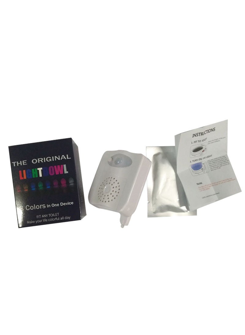LU-L11-79 Toilet Night LED Light White 9.60x5.00x7.00cm  - Image 2