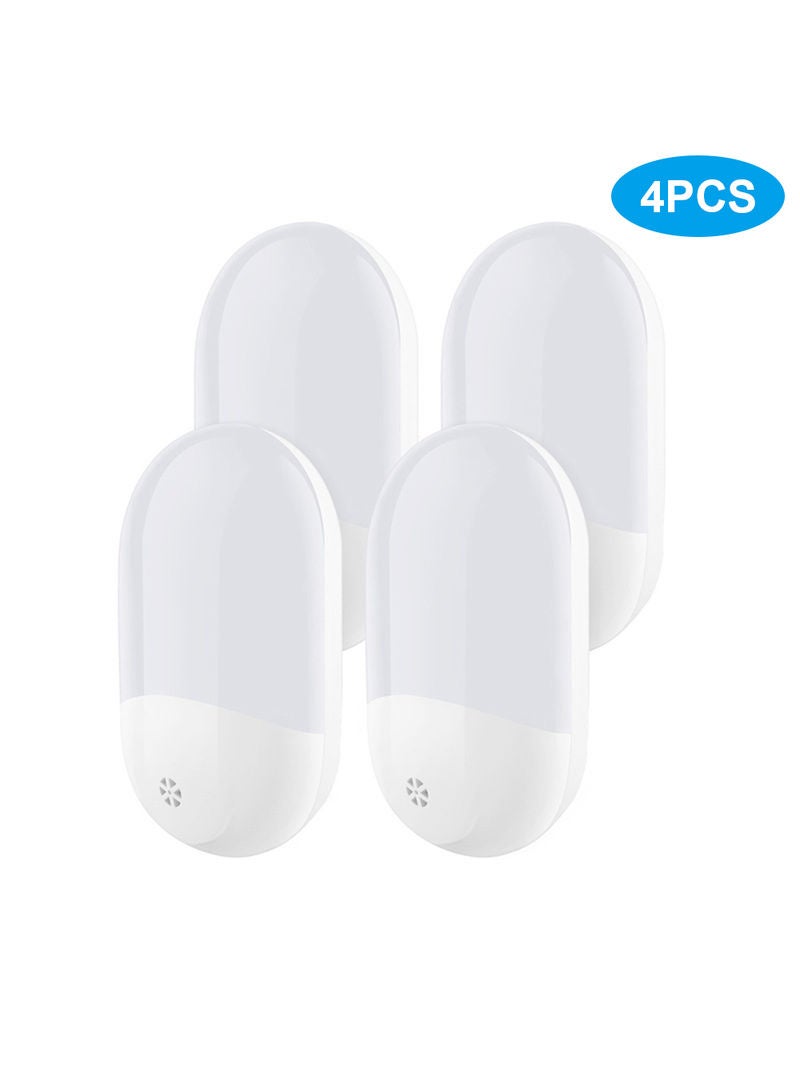 LED Plug-In Smart Sensor Night Lamp White 18.00x6.20x14.00cm - Image 1