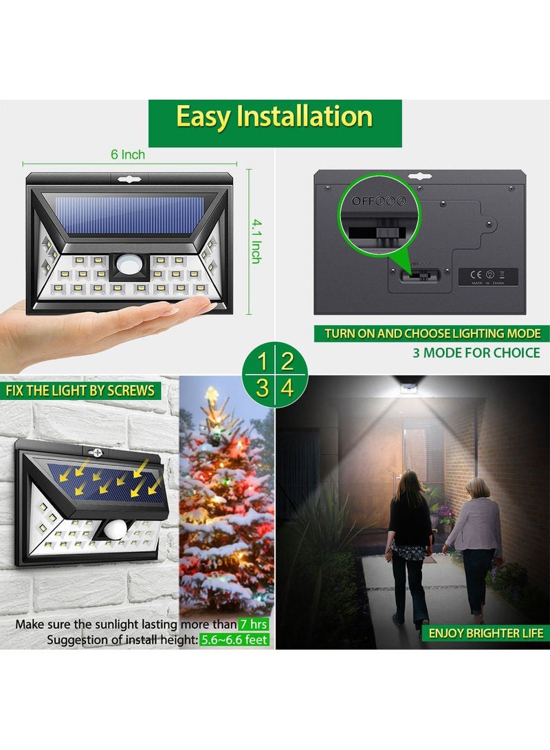 مصباح جداري LU-L11-219 ب 24 مصباح LED وبزاوية واسعة أسود 16.20x5.50x11.50سم - Image 2