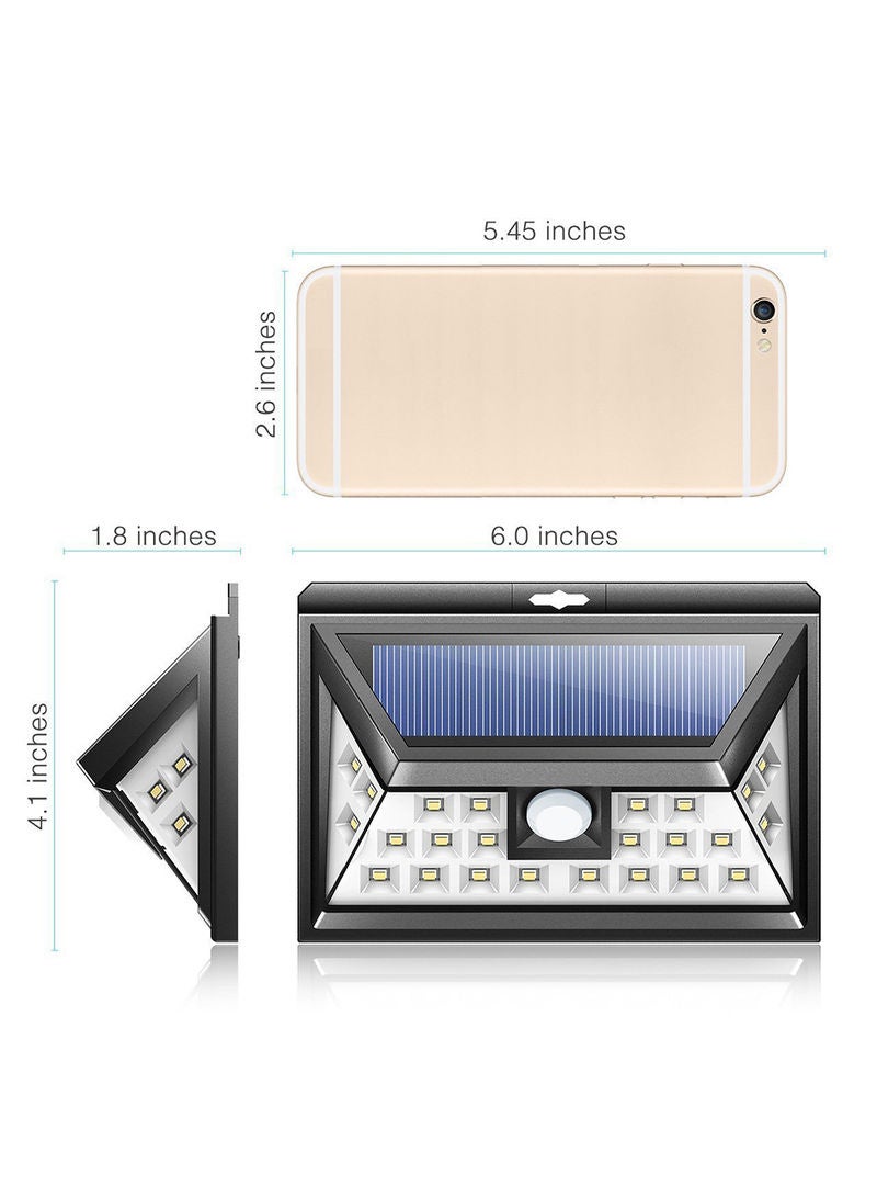 مصباح جداري LU-L11-219 ب 24 مصباح LED وبزاوية واسعة أسود 16.20x5.50x11.50سم - Image 3