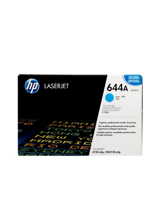 HP 641A Original LaserJet Toner Cartridge Cyan - Image 3