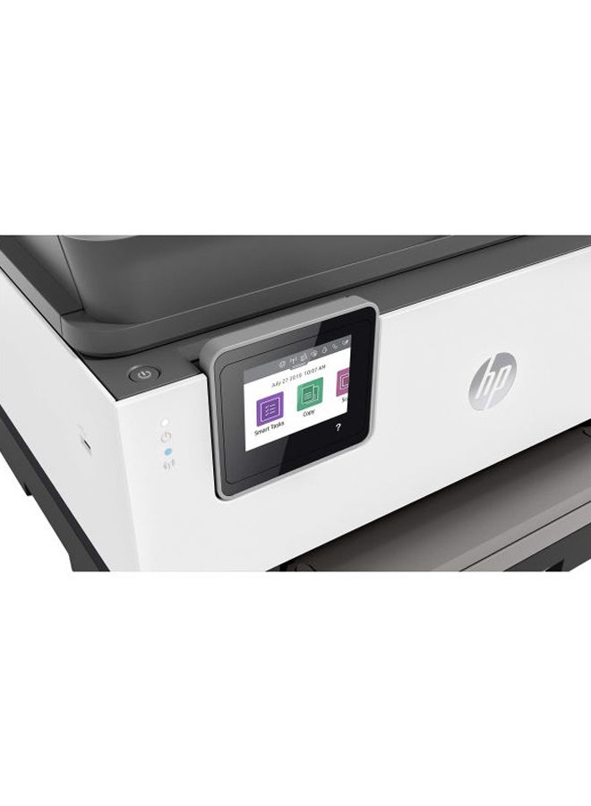 HP - OfficeJet Pro 9013 All-In-One Printer With Print/Copy/Scan/Fax Function,1KR49B White/Grey - Image 1