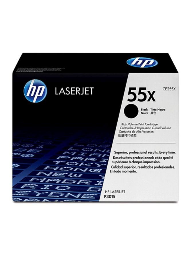 HP 55X High Yield LaserJet Toner Cartridge 55X Black - Image 3