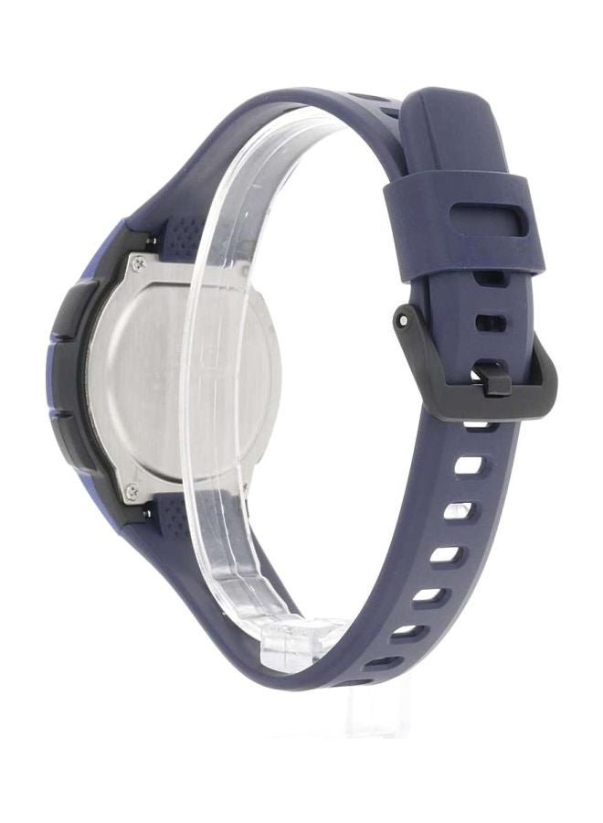 كاسيو ساعة يد رقمية بسوار من الراتينج طراز WS-1000H-2AVEF - مقاس 43 مم - لون أزرق للرجال - Image 2