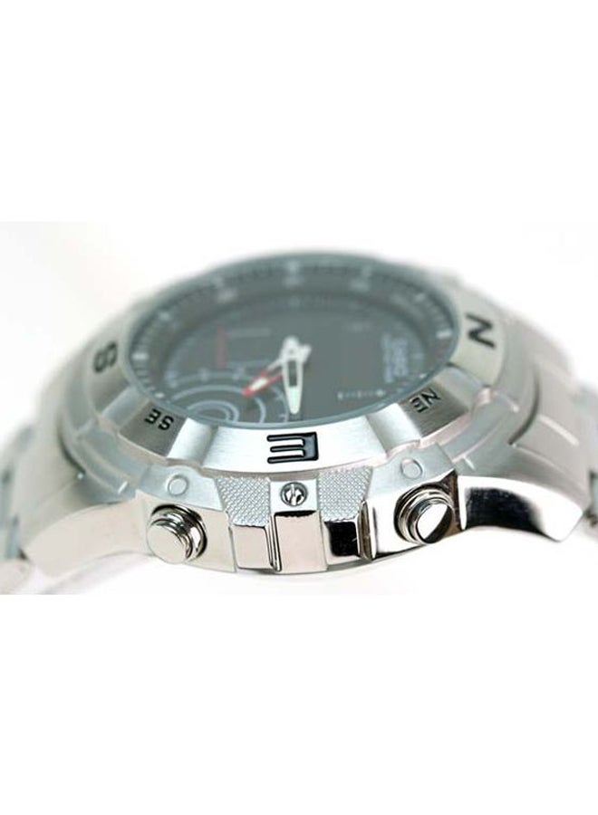 CASIO - men Water Resistant Analog/Digital Watch Amw-705D-1AVDF - Image 1