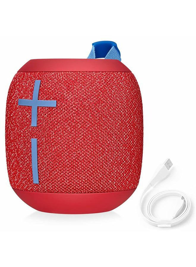 WonderBoom 2 Portable Wireless Bluetooth Speaker 984-001563 Red 984-001563 Red