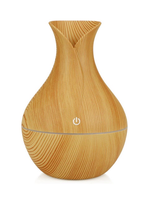 USB LED Aroma Oil Diffuser 130ml Dark Wood