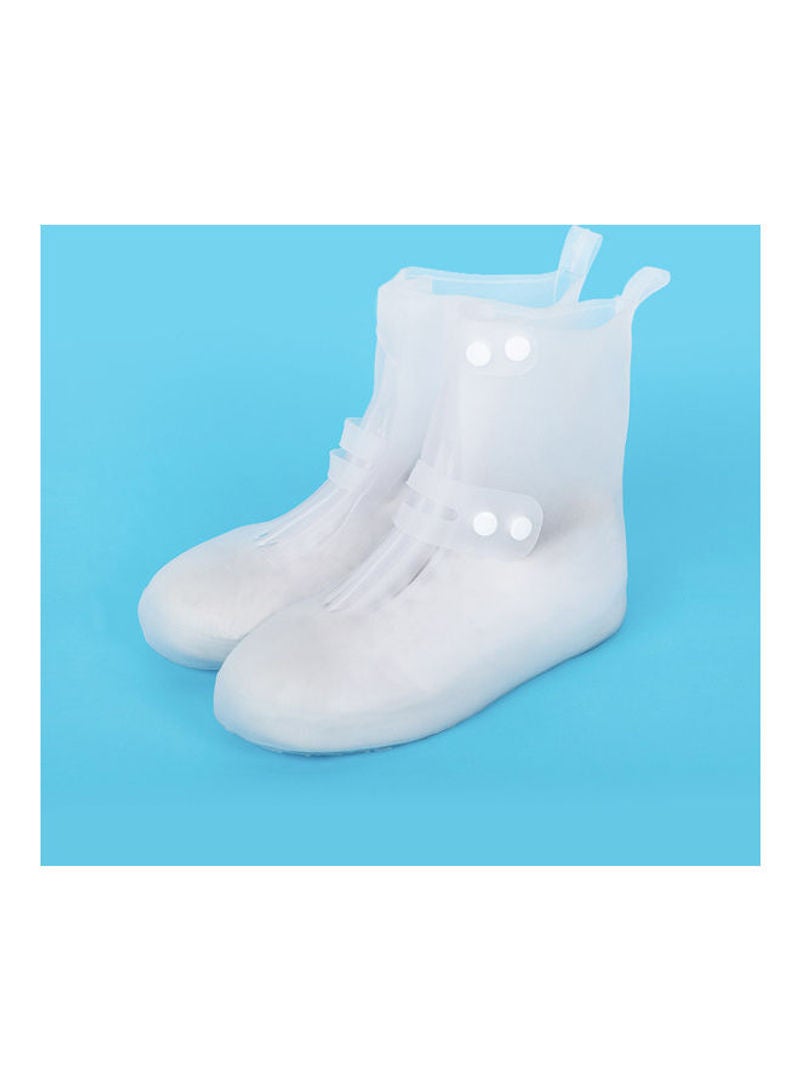 Portable Non-Slip Rain Boot Cover XXL Transparent  - Image 5