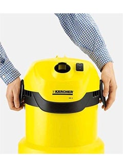 كارشر مكنسة كهربائية WD 2 متعددة الاستخدامات 12 L 1000 W 1.629-760.0 أصفر/أسود  - Image 5
