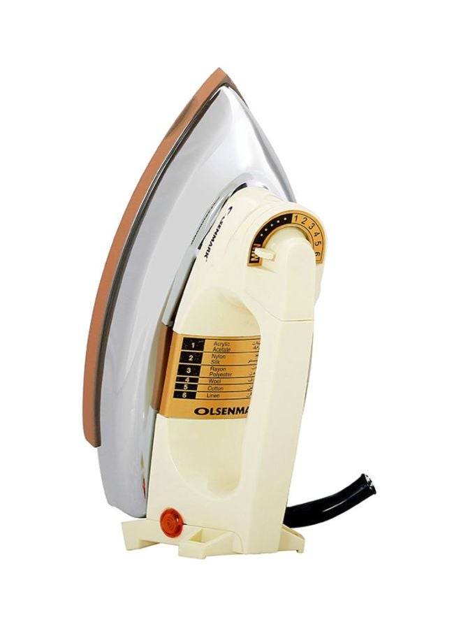 أولسنمارك جهاز كي جاف يحمل باليد بتصميم مانع للالتصاق 1200.0 W Omdi1503 فضي / بيج  - Image 3