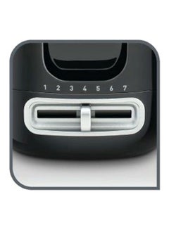 Tefal Toaster | Express | 2 slots | 7 Levels of Toasting | Defrost Function | Bin Warmer Accessory | Stainless steel | 2 Years Warranty 850 W TT365027 Black / stainless steel  - Image 4