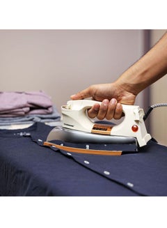 Olsenmark Handheld Non-Stick Dry Iron 1200.0 W Omdi1503 Silver/Beige  - Image 5