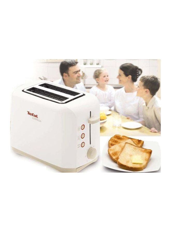 Tefal - Express Toaster 850 W TT357170 White / Greige - Image 1