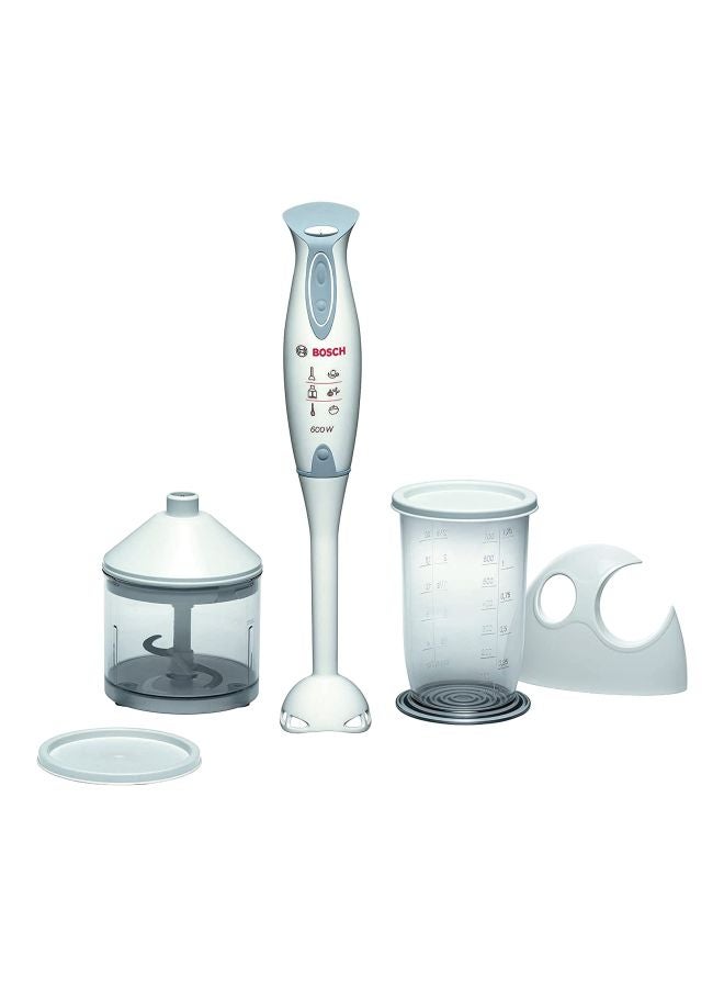 BOSCH Hand Blender 600W MSM6300GB White - Image 1