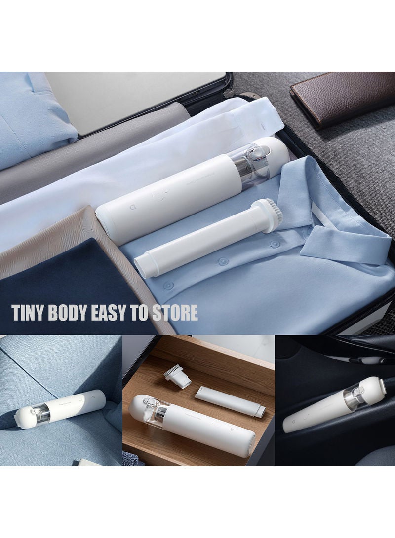 Xiaomi - Lightweighted Endurable Strong Portable Vaccum Cleaner PAA2582W_P White - Image 1