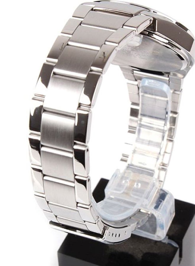 كاسيو ساعة يد كرونوغراف إنتايسر مقاومة للماء طراز Mtp-1191A-7A للرجال - Image 2