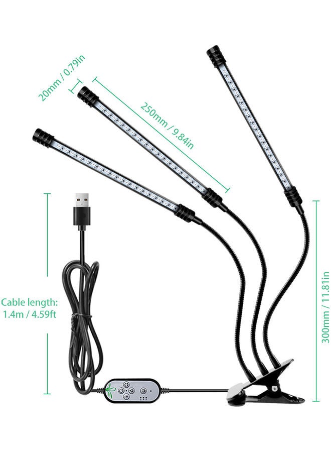 Generic USB Powered Plant Grow LED Light Red/Blue 30x8x12cm  - Image 4