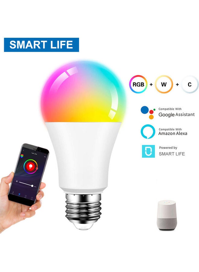 Generic - Smart WiFi Light Bulb Multicolour 14.10x7.50x7.50cm - Image 1