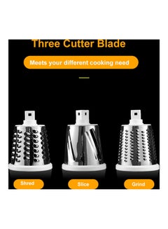 Multi-Functional Vegetable Cutter White/Silver/Black 28 x 14 x 17cm - v1607764177/N42956606A_2