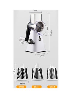 Multi-Functional Vegetable Cutter White/Silver/Black 28 x 14 x 17cm - v1607764177/N42956606A_5