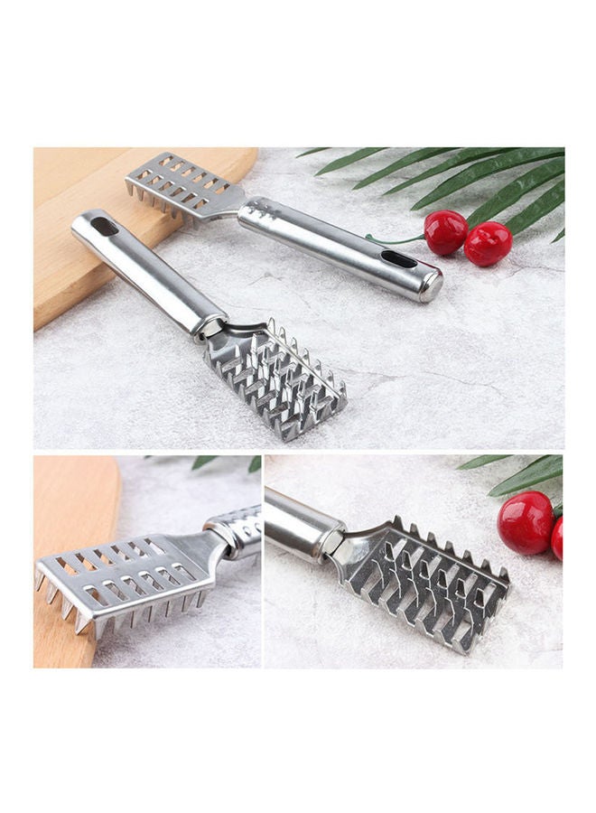 Fish Scale Remover Brush Silver 22 x 2 x 7.50cm