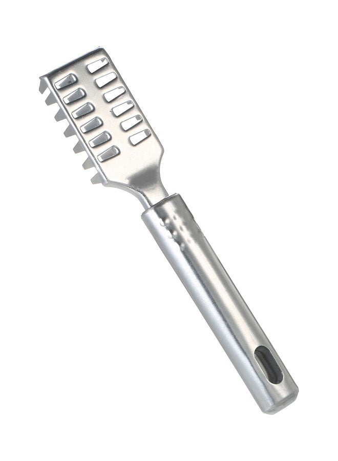 Fish Scale Remover Brush Silver 22 x 2 x 7.50cm