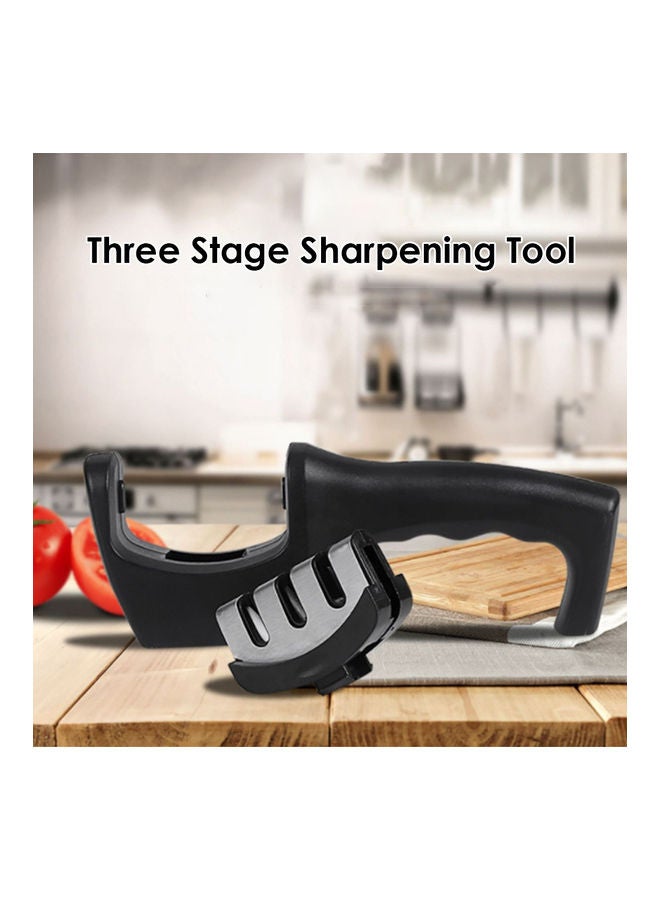 Multifunctional Cutter Sharpener Black/Silver 21 x 5 x 8cm - Image 5