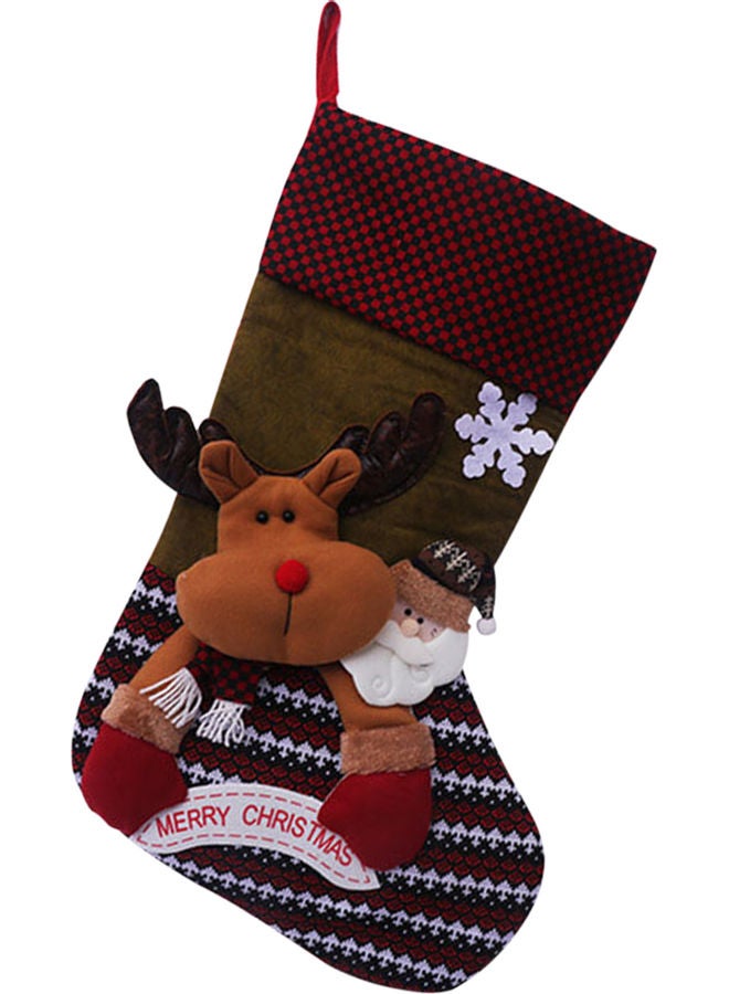 Christmas Candy Tote Socks Bag Multicolour 