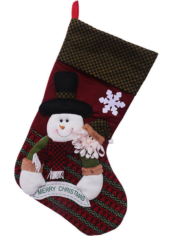 Christmas Candy Tote Socks Bag multicolour 