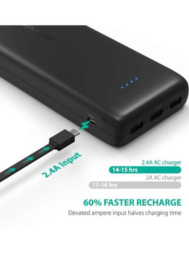 RAVPOWER External Battery Power Bank Black - Image 2
