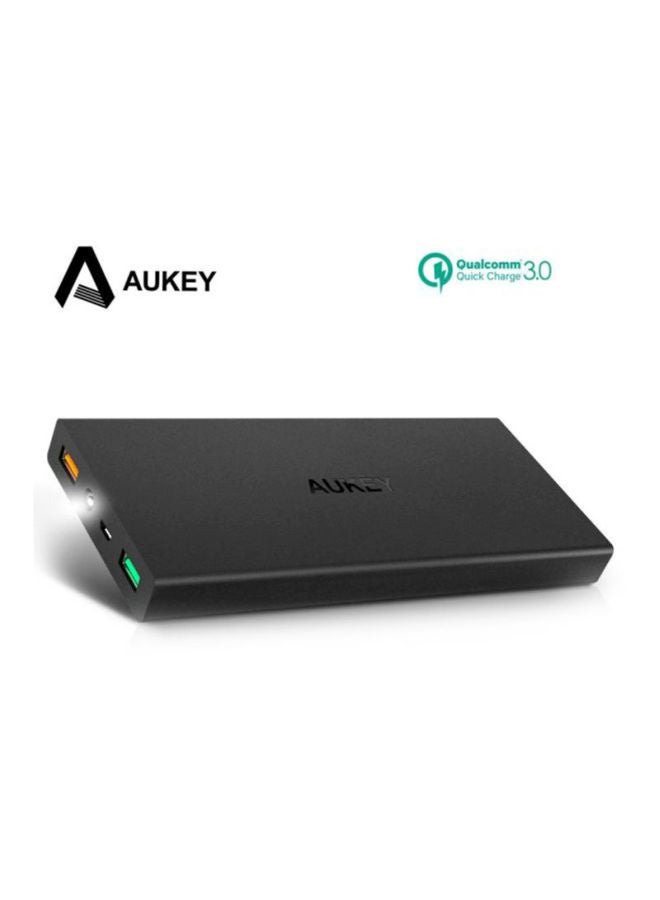 أوكي - باور بنك بمنفذين بإمكانية الشحن السريع 16000.0 mAh أسود - Image 1