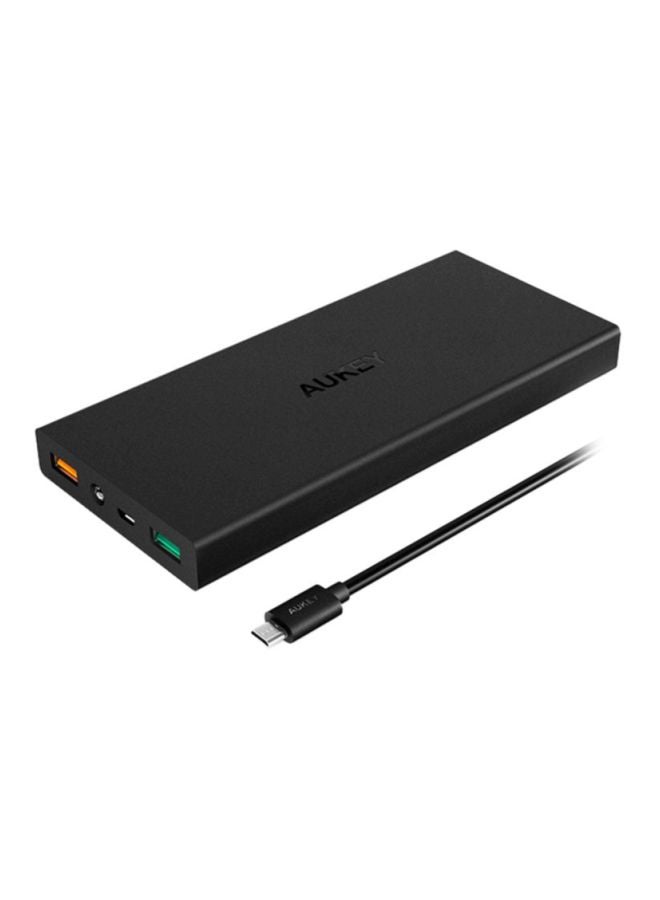 أوكي - باور بنك بمنفذين بإمكانية الشحن السريع 16000.0 mAh أسود - Image 1