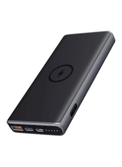 10000.0 mAh USB-C And QC 3.0 Sprint Wireless Charging PD Power Bank,PB-Y32 Black