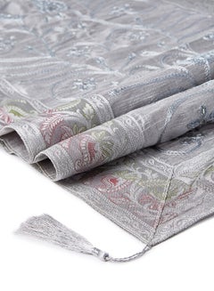 Ikras Decorative Fabric Runner Silver 50x150cm  - Image 3