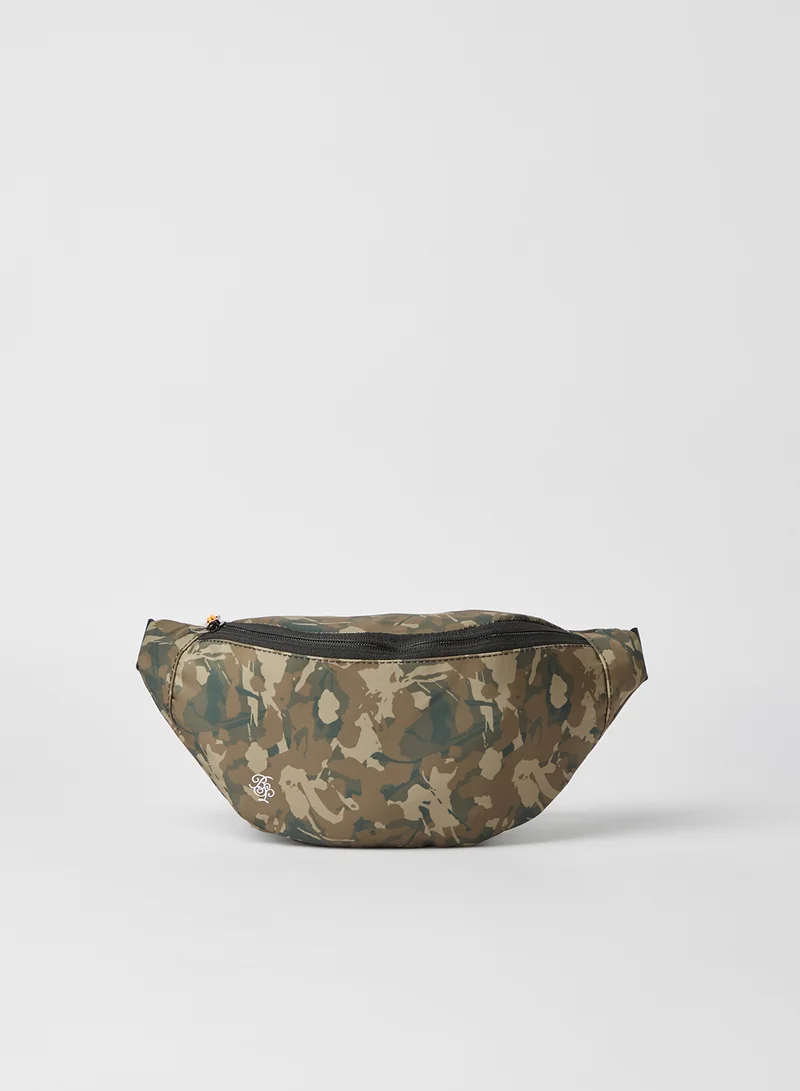 BRAVE SOUL Camo Print Bumbag Camo Print