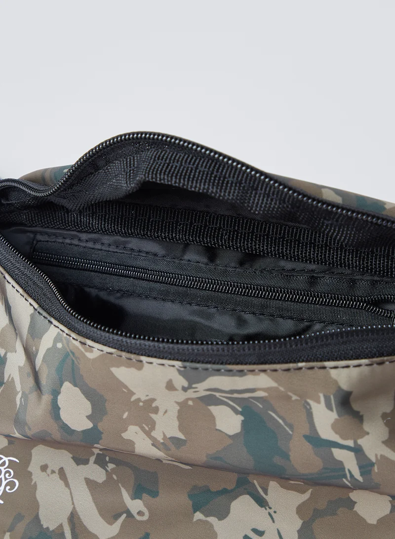 BRAVE SOUL Camo Print Bumbag Camo Print