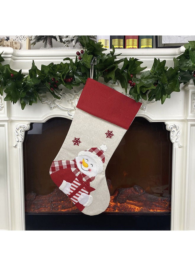 Decorative Stocking Multicolour 47 x 22cm - Image 1