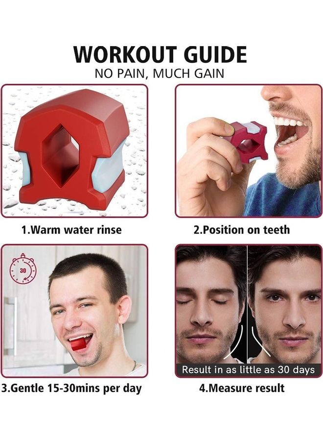 آيسانك - أداة صقل الفك للتخلّص من الذقن المزدوج 4سم - Image 1