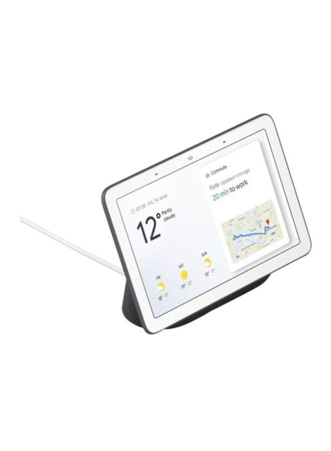 Google - Home Hub With Google Assistant Charcoal - Image 1
