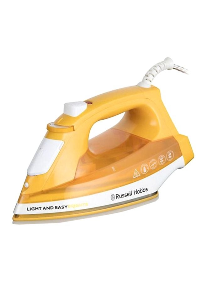 Russell Hobbs Handheld Steam Iron 2400W 240.0 ml 2400.0 W 24800 Yellow/White - Image 1