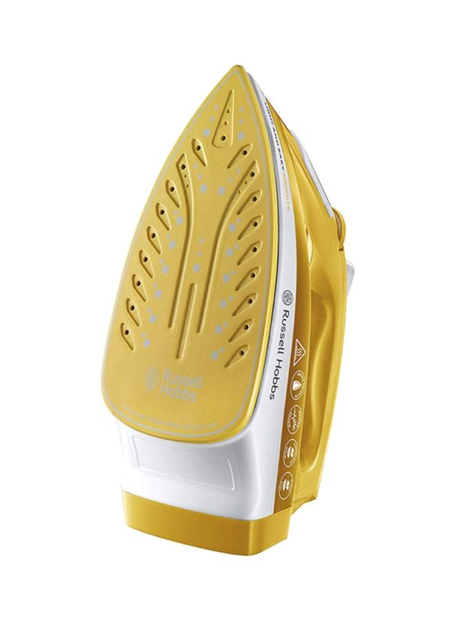 Russell Hobbs Handheld Steam Iron 2400W 240.0 ml 2400.0 W 24800 Yellow/White - Image 2